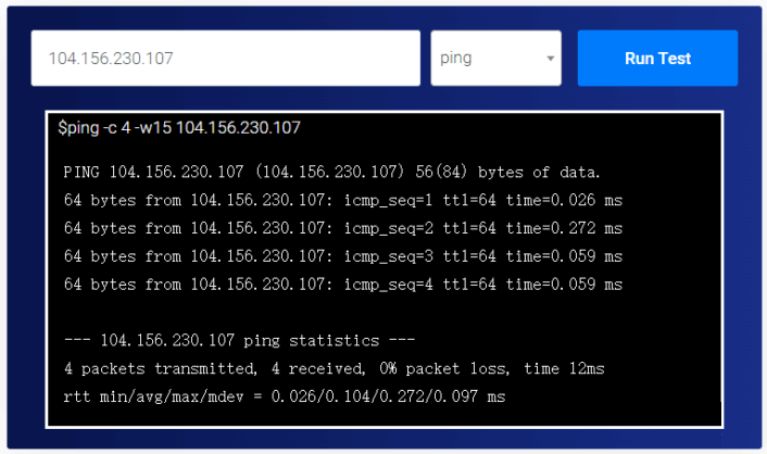 Vultr测试IP