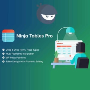Ninja Tables Pro下载, v5.0.13, GPL, WordPress响应式表格插件
